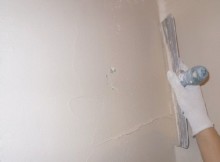 Шпаклювання стін - повна технологія