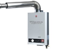 Газові колонки - турбо, схема види.