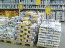 Будівельні суміші для стін або стелі