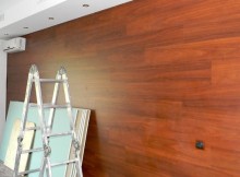 Як кріпити ламінат до стіни?