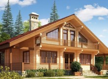 Будинки з дерева.