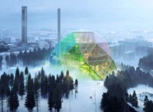 Будівництво електростанції у Швеції.