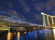 Інноваційний міст Хелікс в Сінгапурі